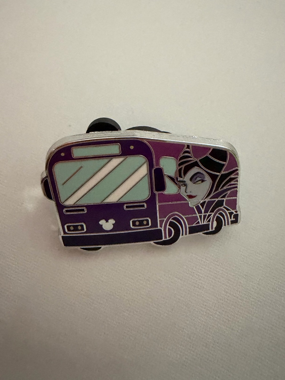 WDW Disney Pin Wave A 2026 Maleficent Bus Chaser Pin NEW Disney Maleficent Pin